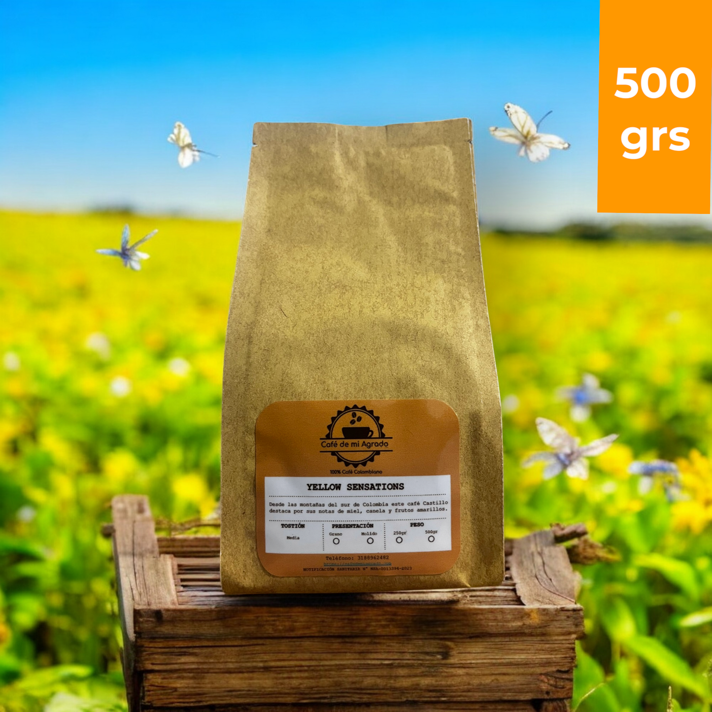 Café Yellow Sensations 500grs